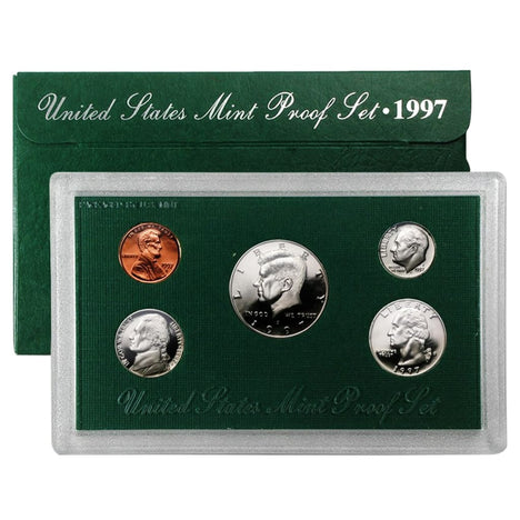 1997 Proof Set - 5 Coin Set