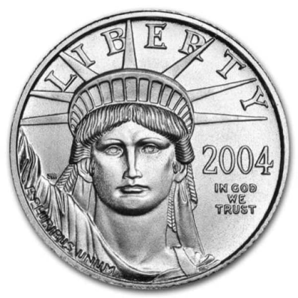1997 to 2022 $100 Platinum Eagle (1 Ounce) .9995 Pure $100