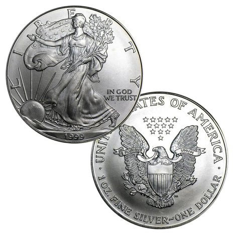 1999 $1 American Silver Eagle - Brilliant Uncirculated
