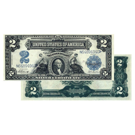 $2 - 1899 Large Size Silver Certificate - Uncirculated