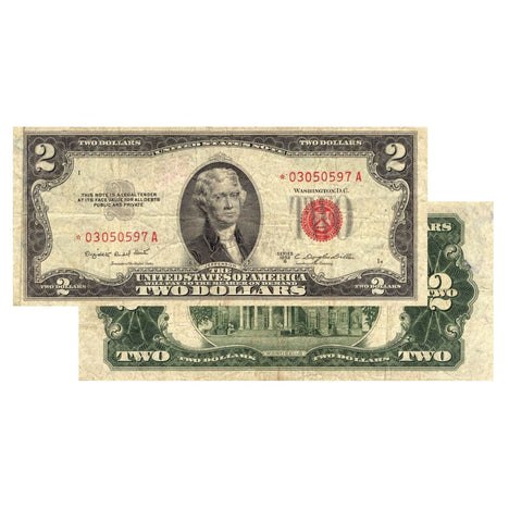 $2 - 1953 Red Seal FRN Star Note - Fine
