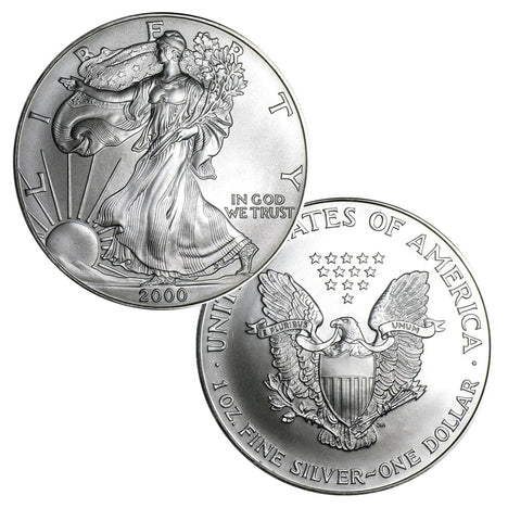 2000 $1 American Silver Eagle - Brilliant Uncirculated