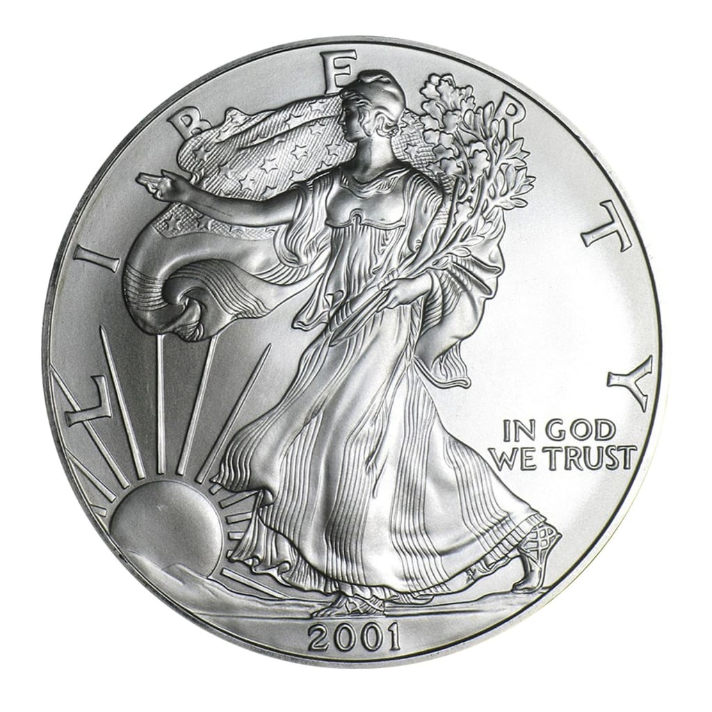 2001 $1 American Silver Eagle - Brilliant Uncirculated