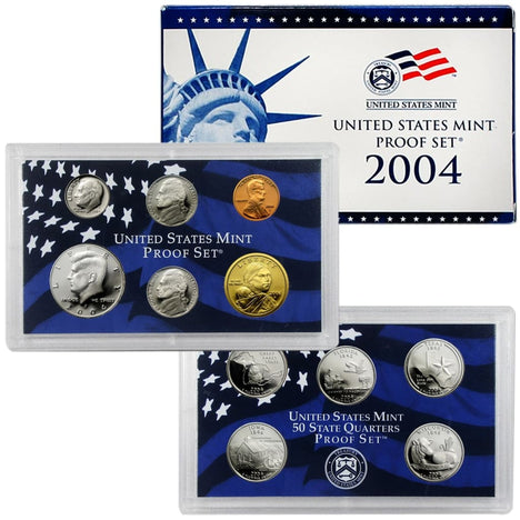 2004 Proof Set - 11 Coin Set