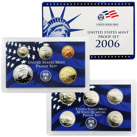 2006 Proof Set - 10 Coin Set