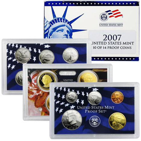 2007 Proof Set - 14 Coin Set