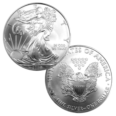 2009 $1 American Silver Eagle Brilliant Uncirculated