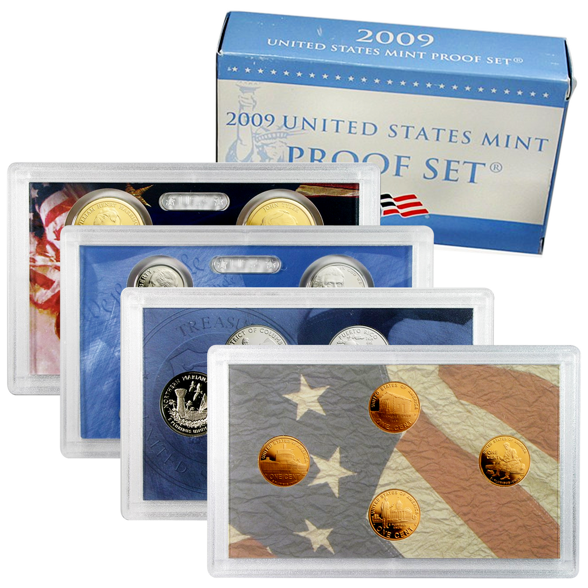 2008 Proof Set - 14 Coin Set