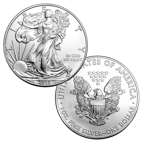2012 $1 American Silver Eagle Brilliant Uncirculated