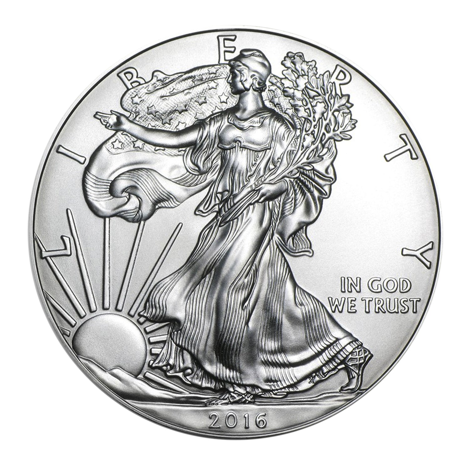 2016 $1 American Silver Eagle MS69 PCGS