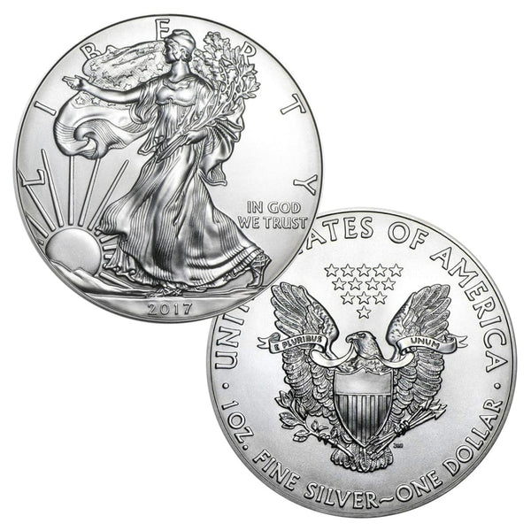 2017 $1 American Silver Eagle - .999 Fine Silver 1 Troy Ounce