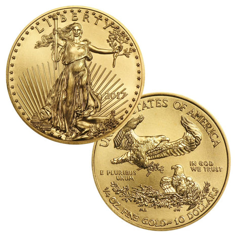 2017 $10 1/4 Ounce Gold American Eagle BU