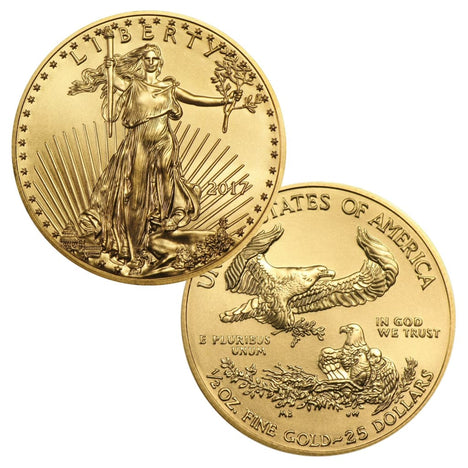 2017 $25 1/2 Ounce Gold American Eagle BU
