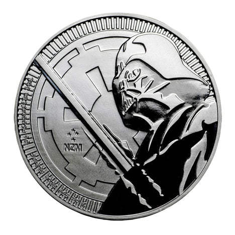 2018 1 Oz .999 Silver Niue Darth Vader $2