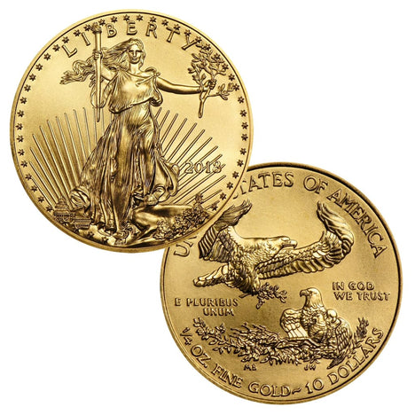 2018 $10 1/4 Ounce Gold American Eagle BU
