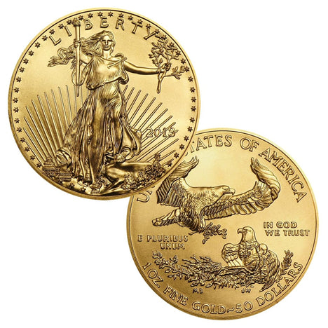 2018 $50 1 Ounce Gold American Eagle BU