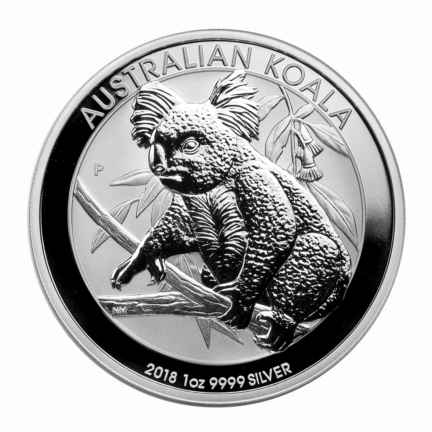 2018 1 Oz .9999 Silver $1 Australian Koala Brilliant Uncirculated