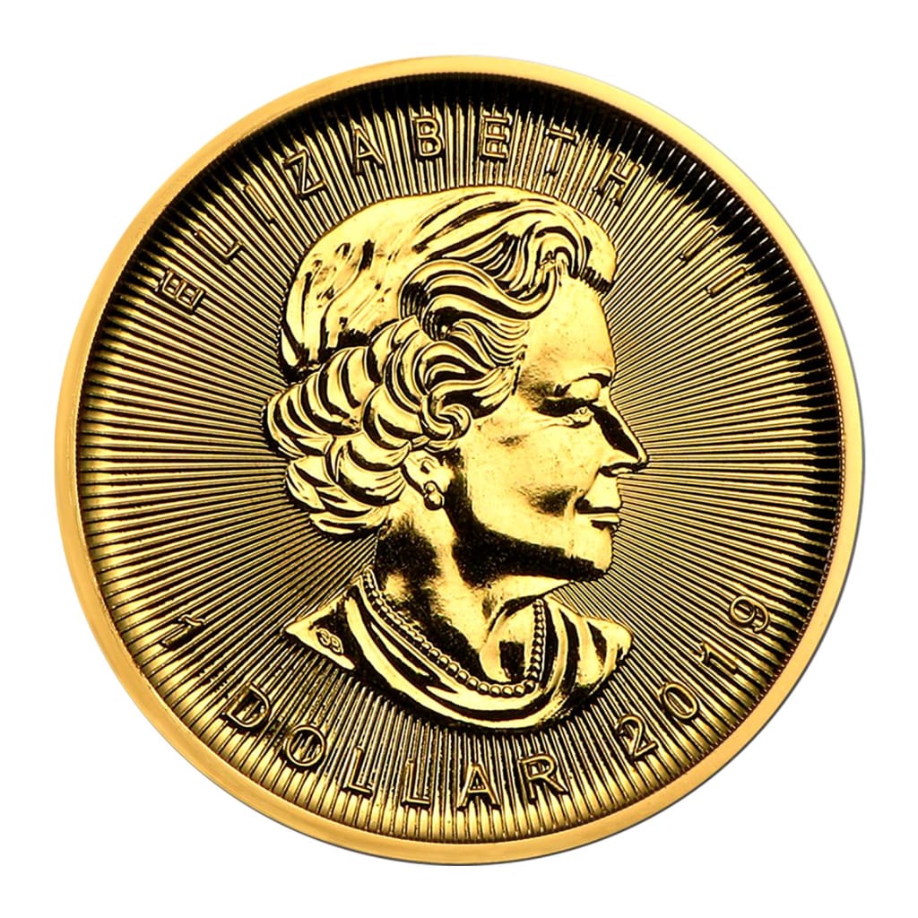 2019 Canada $1 1/20 oz .9999 Gold Maple Leaf BU