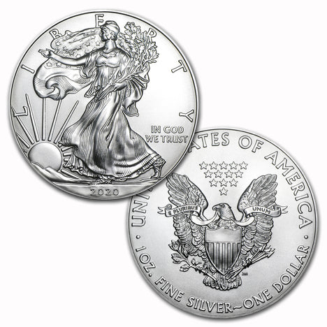 2020 $1 American Silver Eagle Brilliant Uncirculated