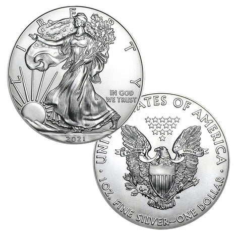 2021 $1 American Silver Eagle Brilliant Uncirculated