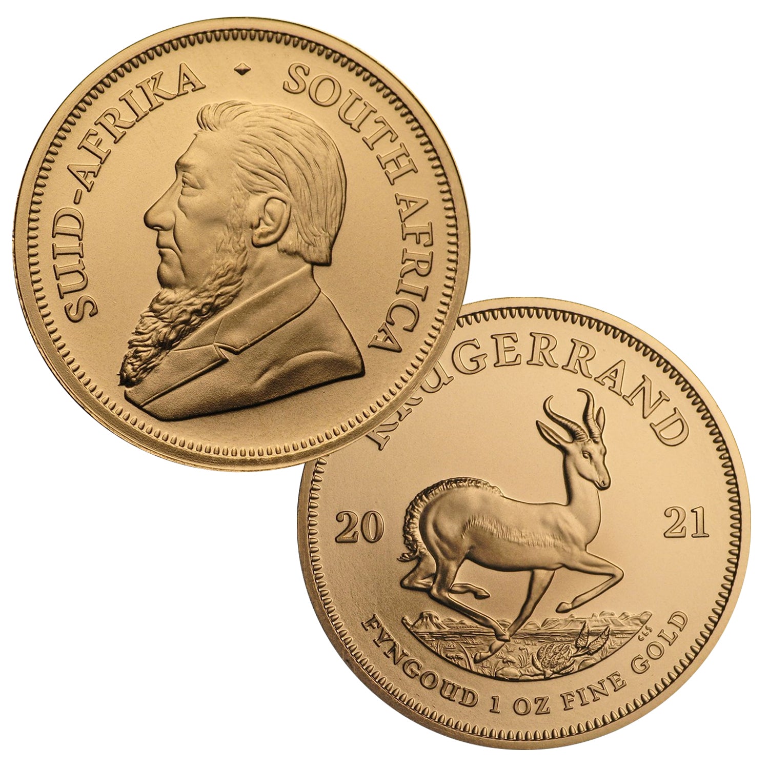 South Africa 2021 1 oz Gold Krugerrand