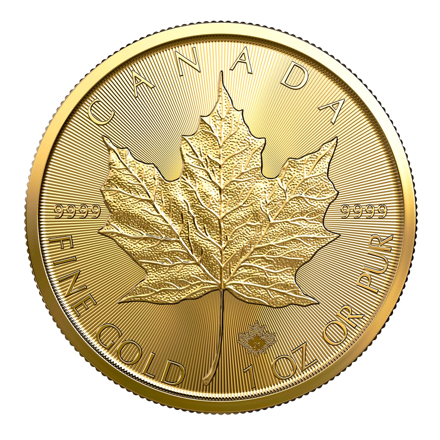 2021 $50 Canada 1oz Gold Maple Leaf Brilliant Uncirculated BU