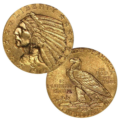 $5 Indian Head Half Eagle (1908-1929)
