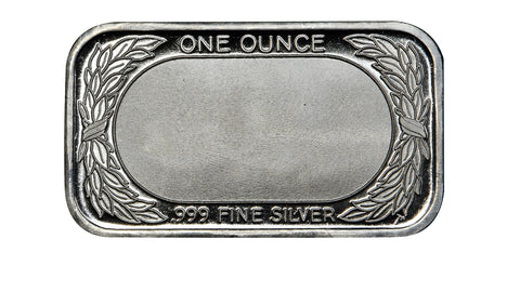 1 Ounce Silvertowne Mint .999 Silver Bar Merry Christmas Santa