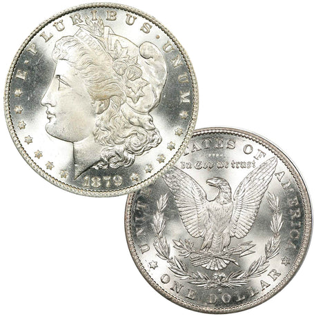 1879 S Morgan Silver Dollar Brilliant Uncirculated