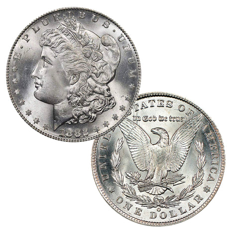 1882 O Morgan Silver Dollar Brilliant Uncirculated