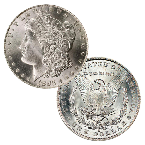 1883 O Morgan Silver Dollar Brilliant Uncirculated BU