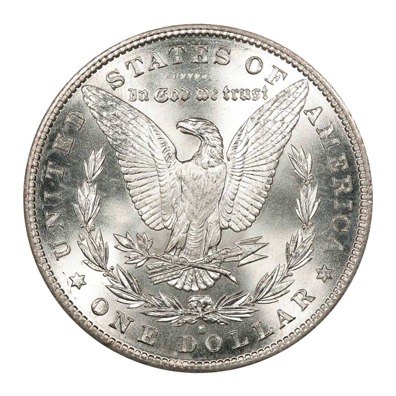 1880 S Morgan Silver Dollar Brilliant Uncirculated