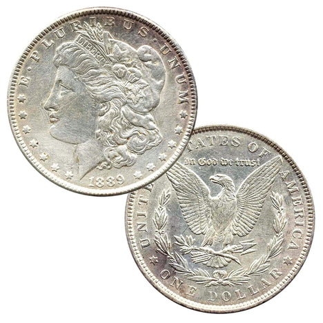 Pre-1921 90% Silver Morgan Dollar (1878-1904) Extra Fine