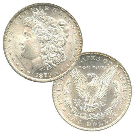SALE!!! - Pre-1921 90% Silver Morgan Dollar (1878-1904) Brilliant Uncirculated