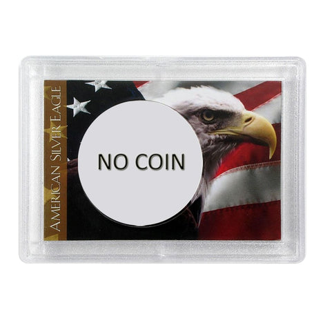 Silver American Eagle HE Harris Holder - NO COIN - Eagle Design