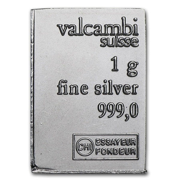 Valcambi Suisse Individual 1 Gram .999 Silver CombiBar™