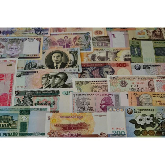 World Currency - Uncirculated Banknote Set